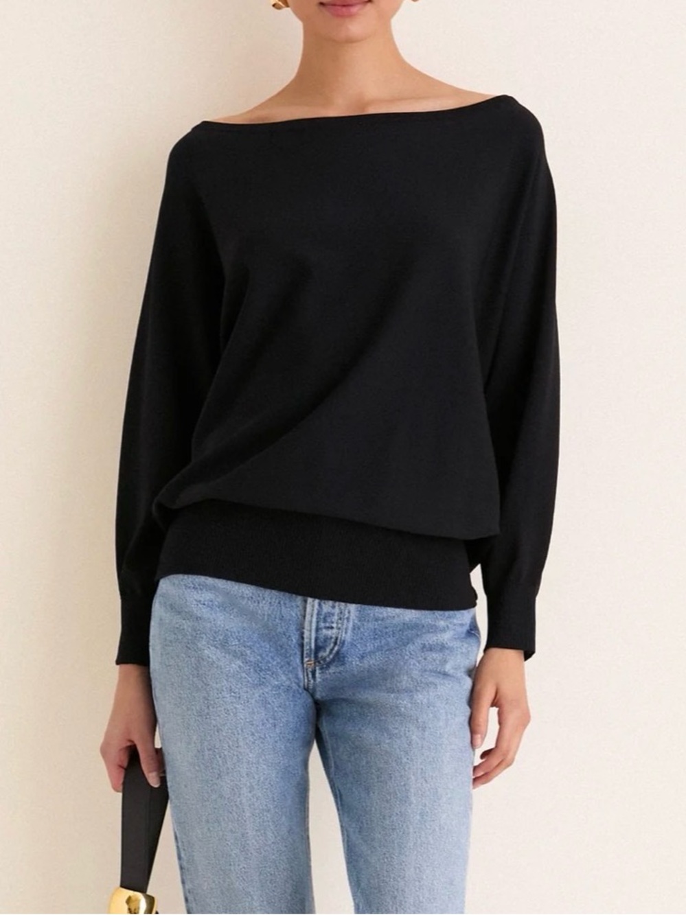 Tuckernuck Wide Neck Sweater Top (Valencia)